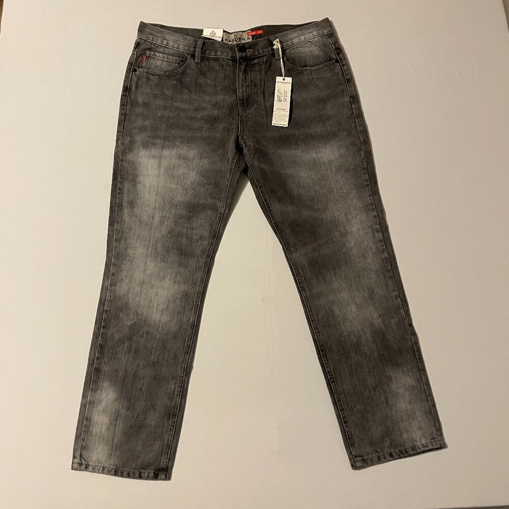 Kayden K Jeans Grey Size 38 x 32 Style no KD300